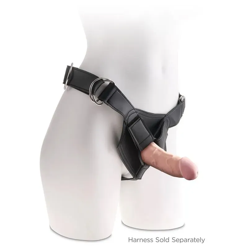 KING COCK Plus 3D Triple Density дилдо 6"
