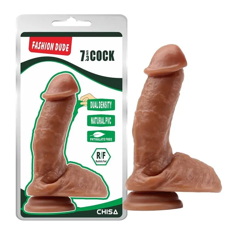 CHISA Fashion Dude realistlik dildo 18,5 cm