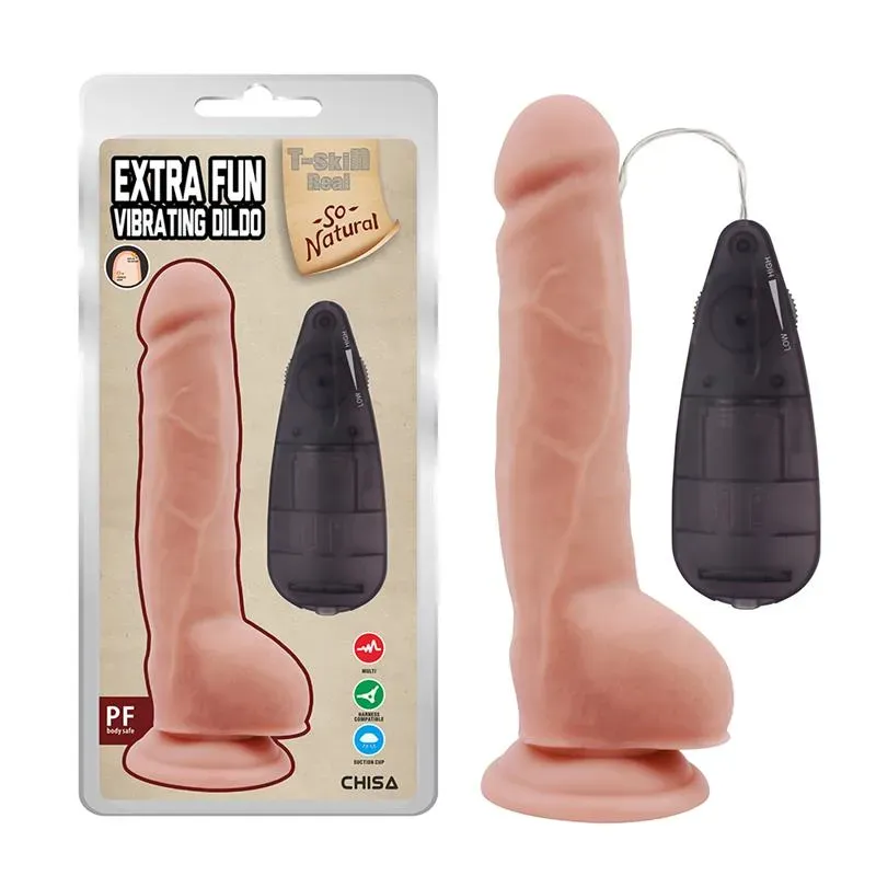 CHISA Extra Fun 9.2 вибрирующее дилдо