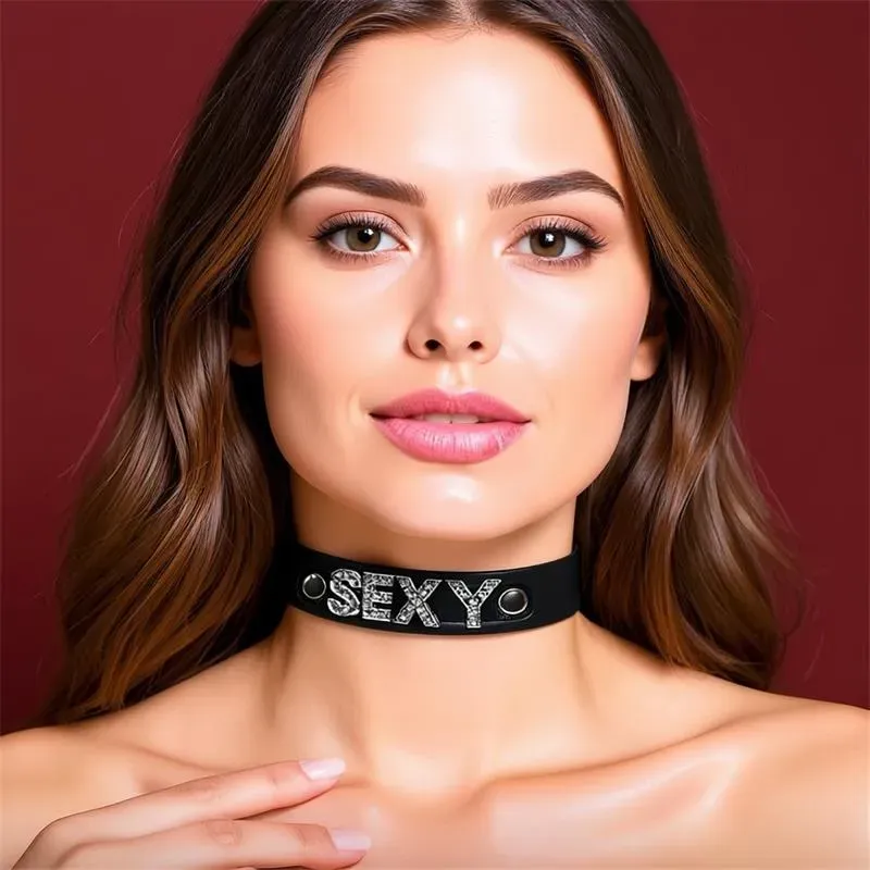CINDERELLA Collar Sexy vegan-naha kaelapael