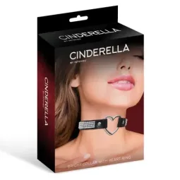 CINDERELLA CR-907 чокер из веганской кожи