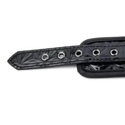 BLACK SAPPHIRE pahkluumansetid vegan-nahast