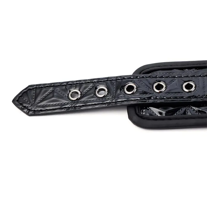 BLACK SAPPHIRE pahkluumansetid vegan-nahast