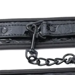 BLACK SAPPHIRE наножники из веганской кожи