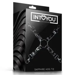 BLACK SAPPHIRE Hog Tie фиксация из веган-кожи