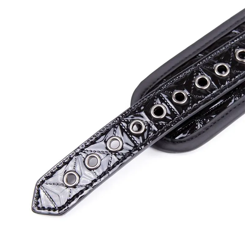 BLACK SAPPHIRE kaelarihm rihmaga, vegan-nahk