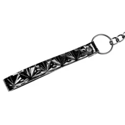 BLACK SAPPHIRE ошейник с поводком, веганская кожа