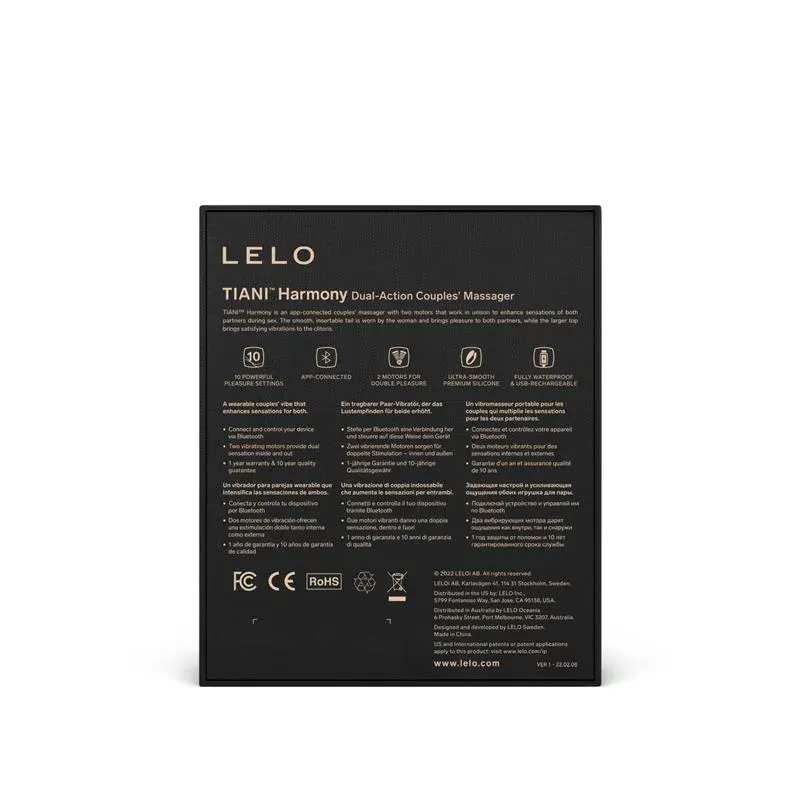 LELO Tiani Harmony вибратор для пар с приложением