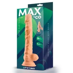 MAX & CO Clint realistlik dildo munanditega