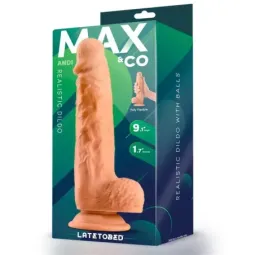 MAX & CO Andi реалистичный фаллоимитатор 23 см