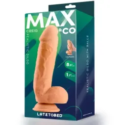 MAX & CO Creig realistlik dildo munanditega