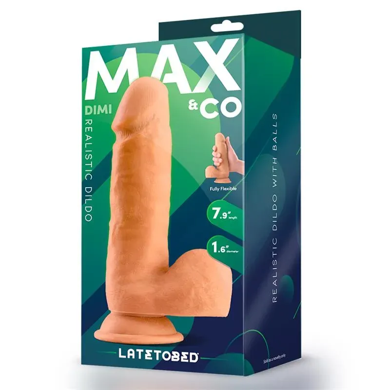 MAX & CO Dimi реалистичный фаллоимитатор 20 см