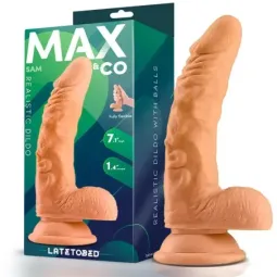 MAX & CO Sam realistlik dildo munanditega