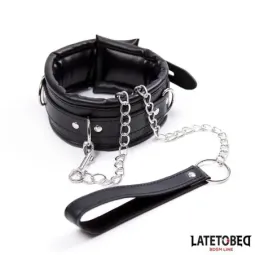 LATETOBED BDSM kaelarihm jalutusrihmaga