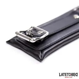 LATETOBED BDSM ошейник с поводком
