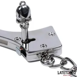 LATETOBED BDSM LINE metallist käerauad 252 g