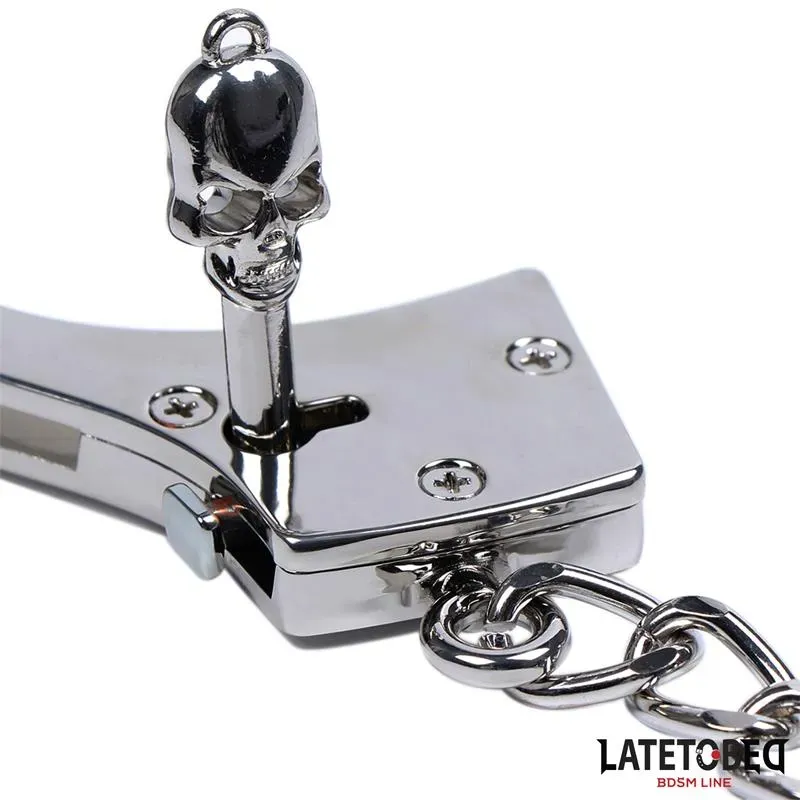 LATETOBED BDSM LINE metallist käerauad 252 g