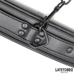 LATETOBED BDSM LINE pehmendatud käerauad