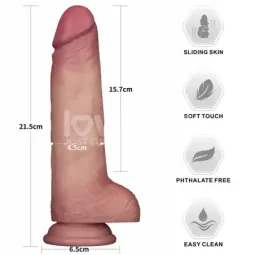 LOVETOY Sliding Skin Pro II realistlik dildo