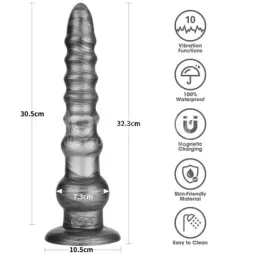 LOVETOY Vibrax Slider 12.5 vibreeriv anaaldildo