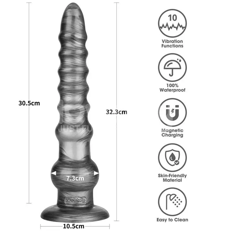 LOVETOY Vibrax Slider 12.5 анальный фаллоимитатор