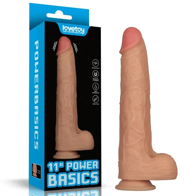 LOVETOY Power Basics вибрирующий фаллоимитатор