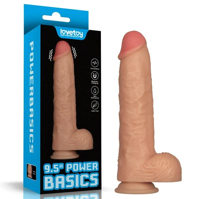 LOVETOY Power Basics 9.5 фаллоимитатор с вибрацией