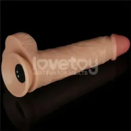LOVETOY Power Basics вибрирующий дилдо на присоске