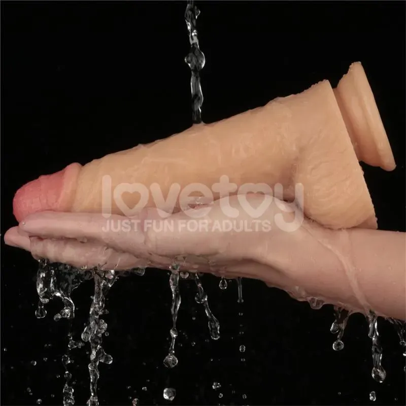 LOVETOY Power Basics вибрирующий дилдо на присоске