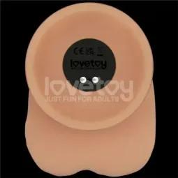 LOVETOY Power Basics вибрирующий дилдо на присоске