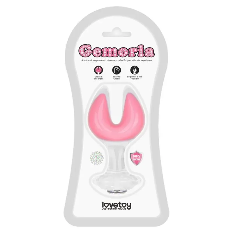 LOVETOY Gemoria силиконовая анальная пробка