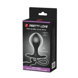 PRETTYLOVE täispuhutav anaaltapp silikoonist
