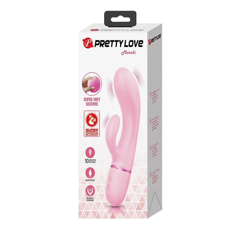 PRETTYLOVE Marski jänkuvibraator, roosa