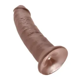King Cock 9 realistlik dildo, pruun