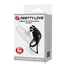 PRETTYLOVE Ruben vibreeriv peenisrõngas