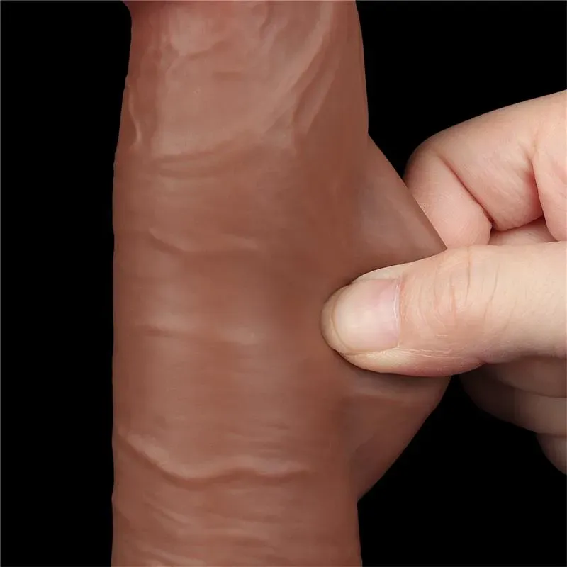 LOVETOY Sliding Skin 8 реалистичный дилдо