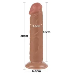 LOVETOY Sliding Skin 8 realistlik dildo