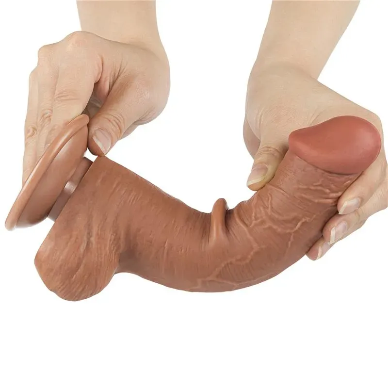 LOVETOY Sliding Skin 8 реалистичный фаллоимитатор