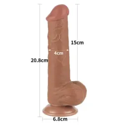 LOVETOY Sliding Skin 8 realistlik dildo