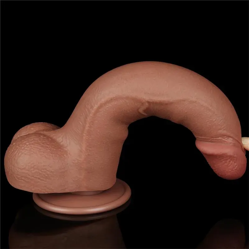 LOVETOY Sliding Skin 8.5 реалистичный дилдо