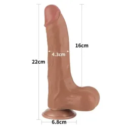 LOVETOY Sliding Skin 8.5 realistlik dildo