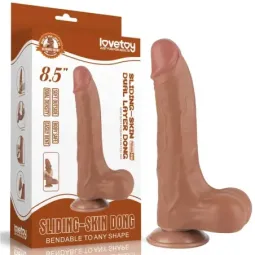 LOVETOY Sliding Skin 8.5 реалистичный дилдо