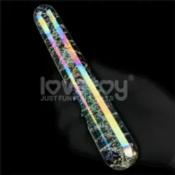 LOVETOY Twilight Gleam Slim стеклянное дилдо