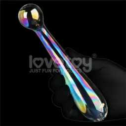 LOVETOY Twilight Gleam Alluring Arc klaasdildo