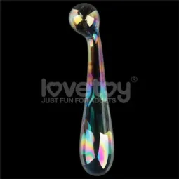LOVETOY Twilight Gleam Alluring Arc klaasdildo