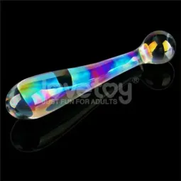 LOVETOY Twilight Gleam Alluring Arc стеклянный дилдо