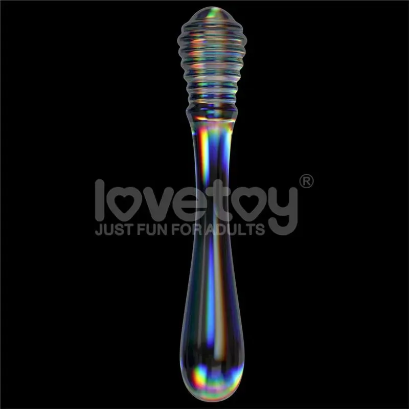 LOVETOY Twilight Gleam Twin Pleasures дилдо