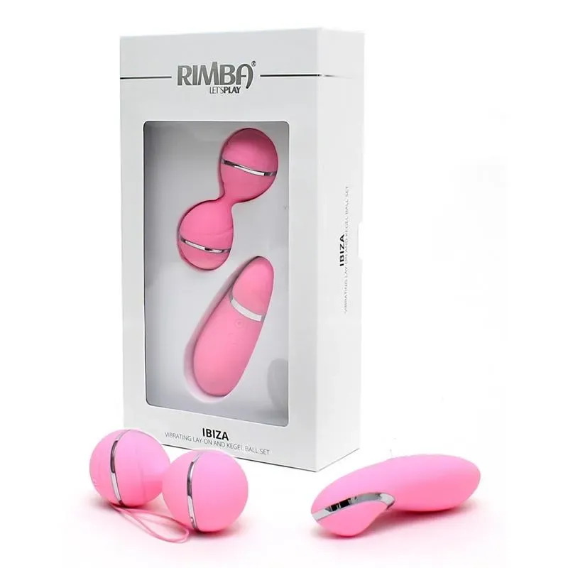 RIMBA TOYS Ibiza vibreerivad tupekuulid puldiga