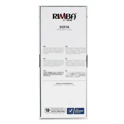 RIMBA TOYS Sofia анальная пробка металл с кристаллом