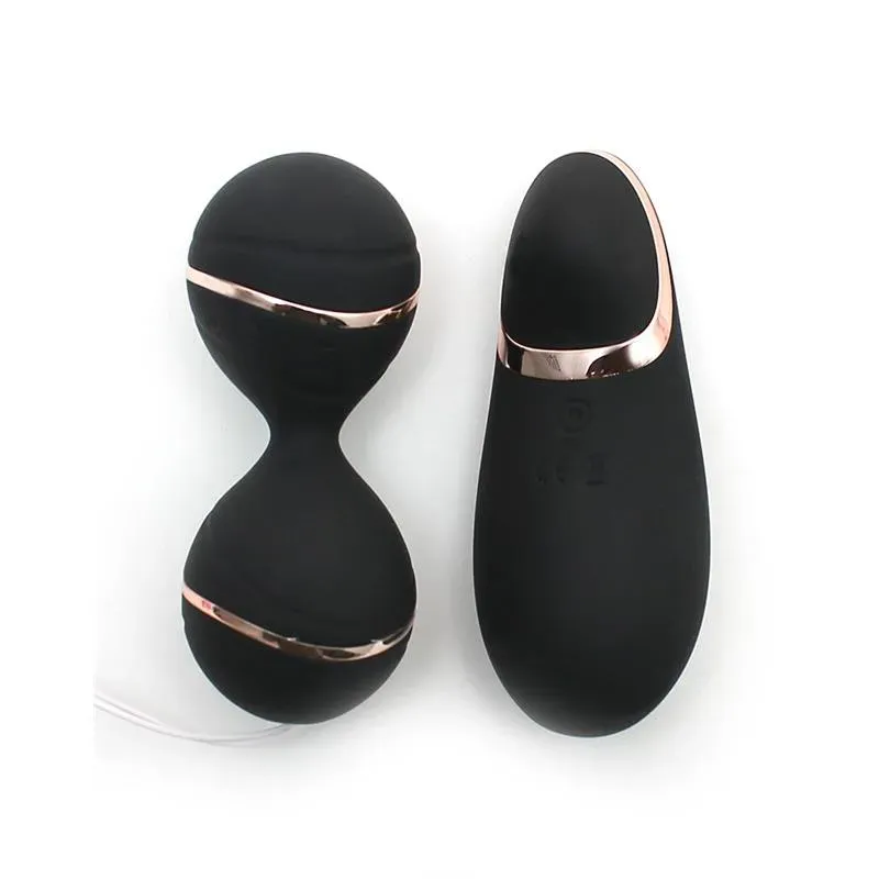 RIMBA TOYS Ibiza Black vibreerivad tupekuulid